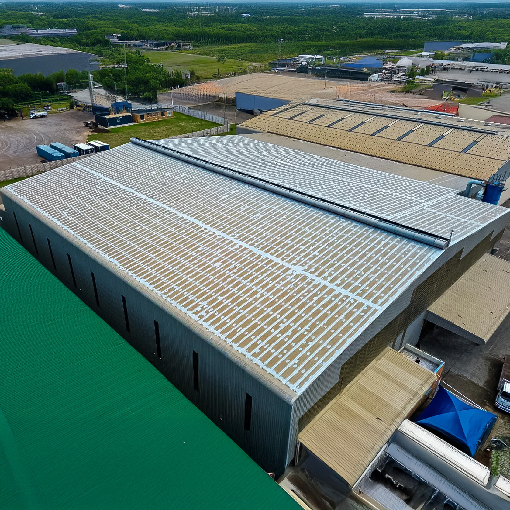 Industrial roof waterproofing solution near Pretoria